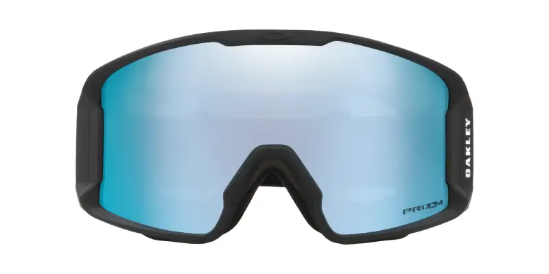 Unisex OO7093 LINE MINER M 709333 Maschere da sci O_Matter Nero Blu Maschera Normale Prizm miniatura 2