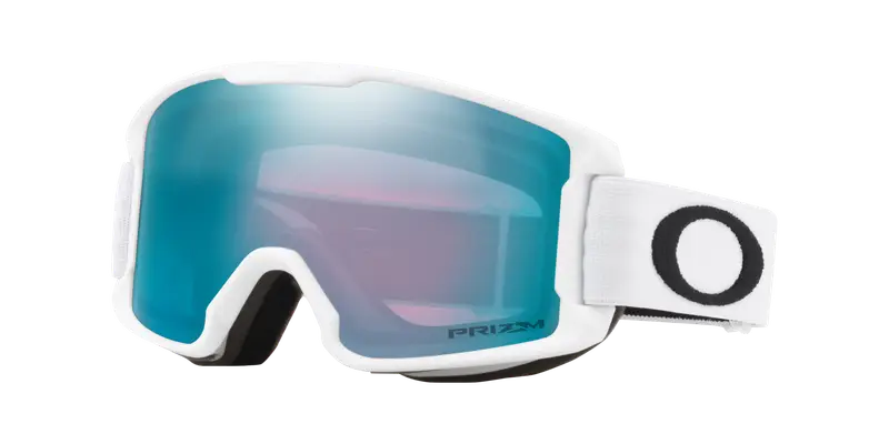Oakley Unisex OO7095 LINE MINER S 709534 Maschere da sci O_Matter Bianco Blu Maschera Normale Prizm