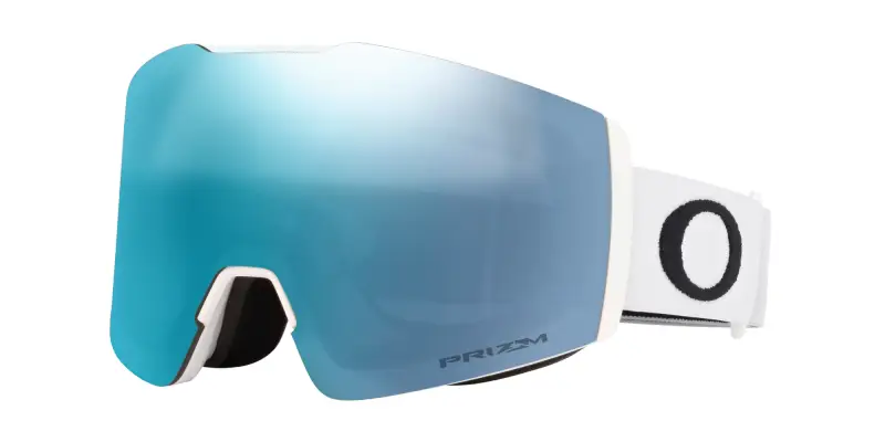 Unisex OO7103 FALL LINE M 710333 Maschere da sci O_Matter Bianco Blu Maschera Normale Prizm