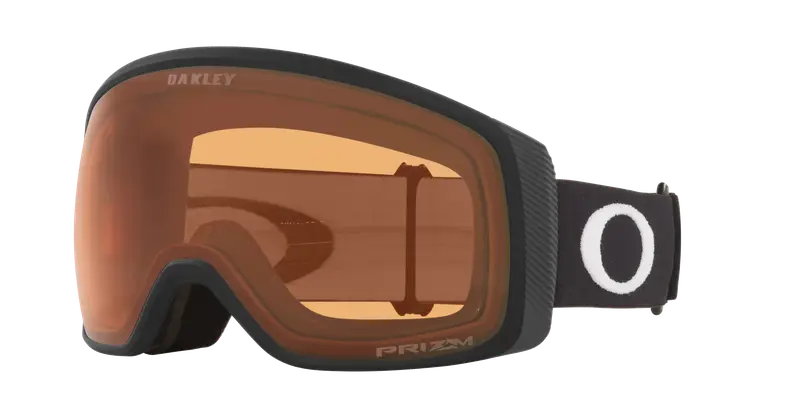 Oakley Unisex OO7105 FLIGHT TRACKER M 710503 Maschere da sci O_Matter Nero Marrone Maschera Normale Prizm