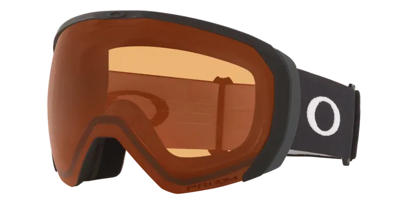 Oakley Unisex OO7110 FLIGHT PATH L 711003 Maschere da sci O_Matter Nero Marrone Maschera Normale Prizm