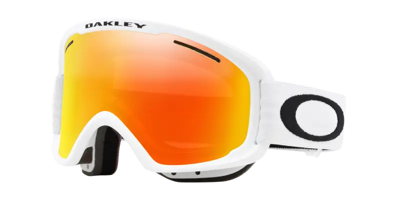 Oakley Unisex OO7113 O FRAME 2.0 PRO XM 711303 Maschere da sci O_Matter Bianco Arancione Maschera Normale