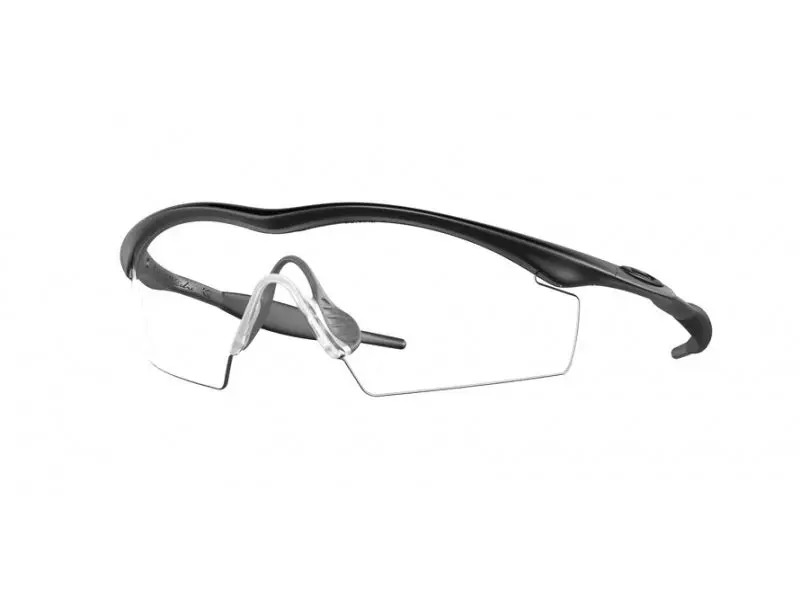 Oakley Unisex OO9060 M FRAME STRIKE 11-439 Occhiali da sole O_Matter Nero Trasparente Maschera Normale