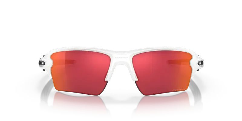 Oakley Unisex OO9188 FLAK 2.0 XL 918803 Occhiali da sole O_Matter Bianco Viola Squadrata Normale Prizm miniatura 2