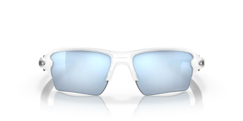 Oakley Unisex OO9188 FLAK 2.0 XL 918882 Occhiali da sole O_Matter Bianco Blu Squadrata Polarizzata Prizm miniatura 2