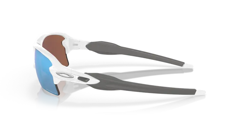 Oakley Unisex OO9188 FLAK 2.0 XL 918882 Occhiali da sole O_Matter Bianco Blu Squadrata Polarizzata Prizm miniatura 3