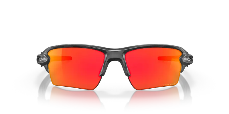 Oakley Unisex OO9188 FLAK 2.0 XL 918886 Occhiali da sole O_Matter Nero Rosso Squadrata Normale Prizm miniatura 2