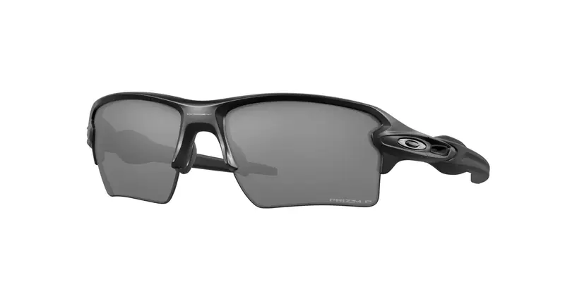 Oakley Unisex OO9188 FLAK 2.0 XL 918896 Occhiali da sole O_Matter Nero Grigio Squadrata Polarizzata Prizm