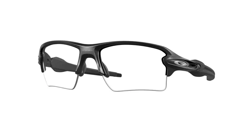 Oakley Unisex OO9188 FLAK 2.0 XL 918898 Occhiali da sole O_Matter Nero Trasparente Squadrata Normale Chiara