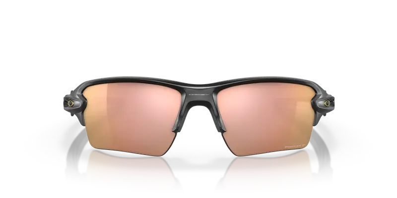 Oakley Unisex OO9188 FLAK 2.0 XL 9188B3 Occhiali da sole O_Matter Nero Oro Squadrata Polarizzata Prizm miniatura 2