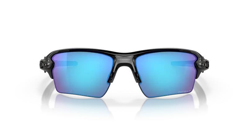 Oakley Unisex OO9188 FLAK 2.0 XL 9188F7 Occhiali da sole O_Matter Nero Blu Squadrata Polarizzata Prizm miniatura 2