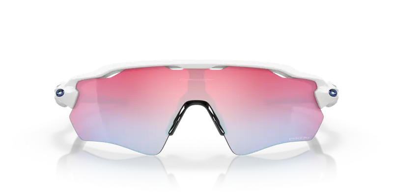 Oakley Unisex OO9208 RADAR EV PATH 920847 Occhiali da sole O_Matter Bianco Rosso Maschera Normale Prizm miniatura 2