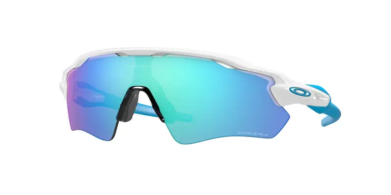 Oakley Unisex OO9208 RADAR EV PATH 920857 Occhiali da sole O_Matter Bianco Blu Maschera Normale Prizm