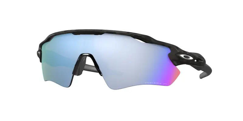 Oakley Unisex OO9208 RADAR EV PATH 9208C0 Occhiali da sole O_Matter Grigio Blu Maschera Polarizzata Prizm