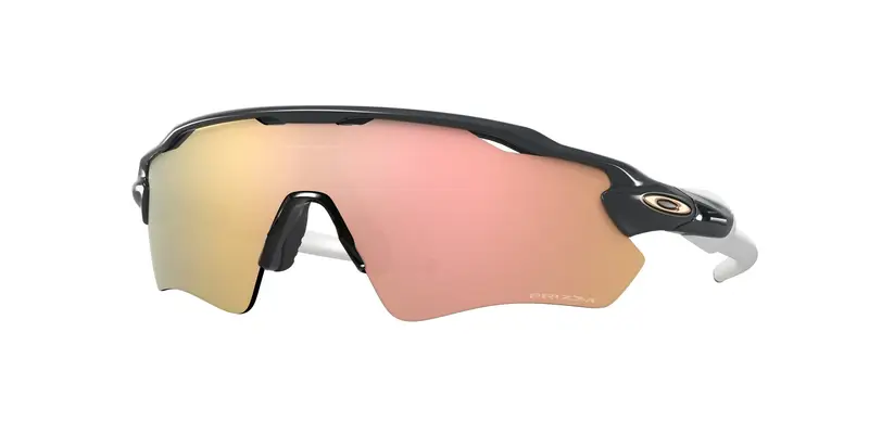 Oakley Unisex OO9208 RADAR EV PATH 9208C7 Occhiali da sole O_Matter Nero Oro Maschera Normale Prizm