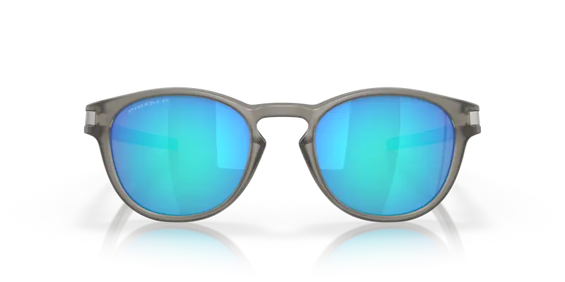 Oakley Unisex OO9265 LATCH 926532 Occhiali da sole O_Matter Grigio Blu Rotonda Polarizzata Prizm miniatura 2