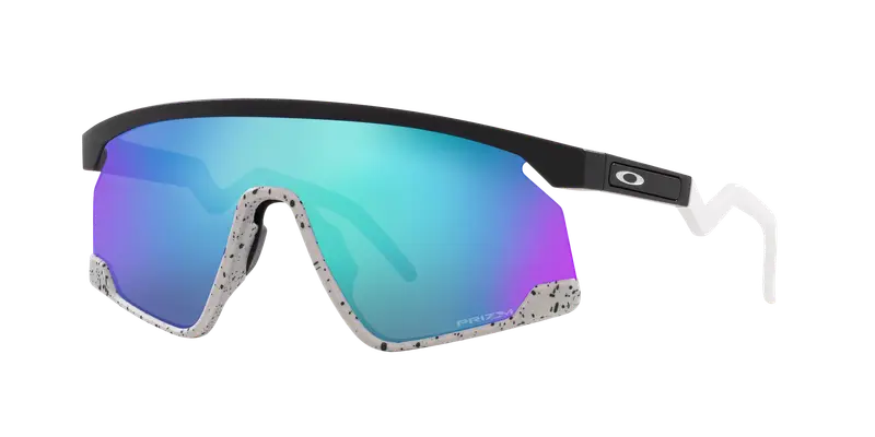 Oakley Unisex OO9280 BXTR 928003 Occhiali da sole O_Matter Nero Blu Maschera Normale Prizm miniatura 2