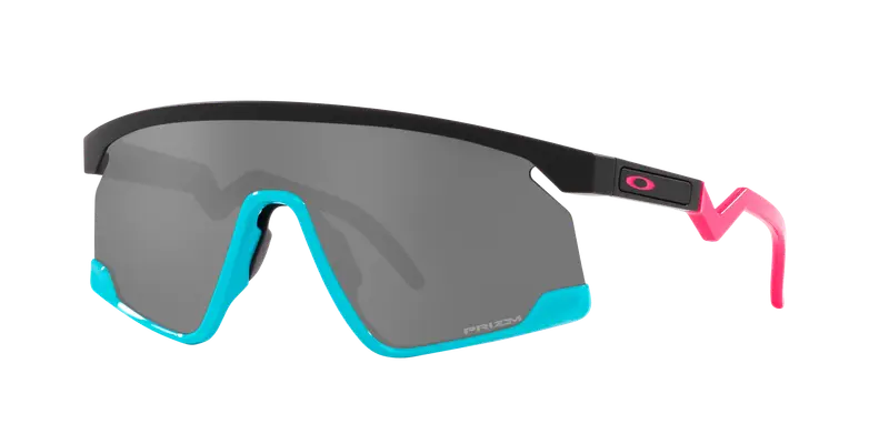 Oakley Unisex OO9280 BXTR 928005 Occhiali da sole O_Matter Nero Grigio Maschera Normale Prizm miniatura 2