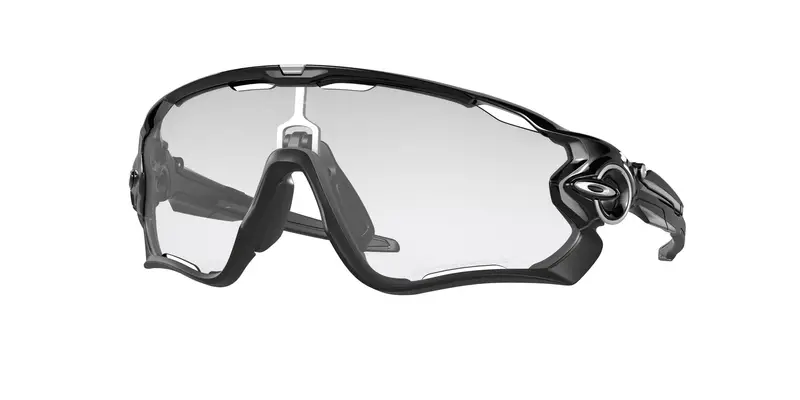 Oakley Unisex OO9290 JAWBREAKER 929014 Occhiali da sole O_Matter Nero Grigio Maschera Fotocromatiche Fotocromatica