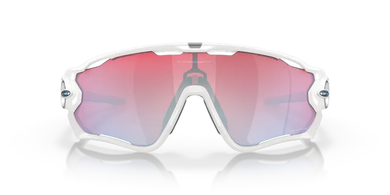 Oakley Unisex OO9290 JAWBREAKER 929021 Occhiali da sole O_Matter Bianco Rosso Maschera Normale Prizm miniatura 2
