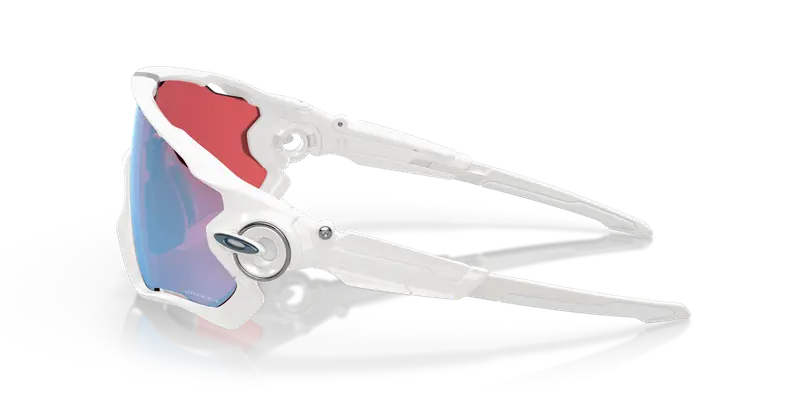 Oakley Unisex OO9290 JAWBREAKER 929021 Occhiali da sole O_Matter Bianco Rosso Maschera Normale Prizm miniatura 3