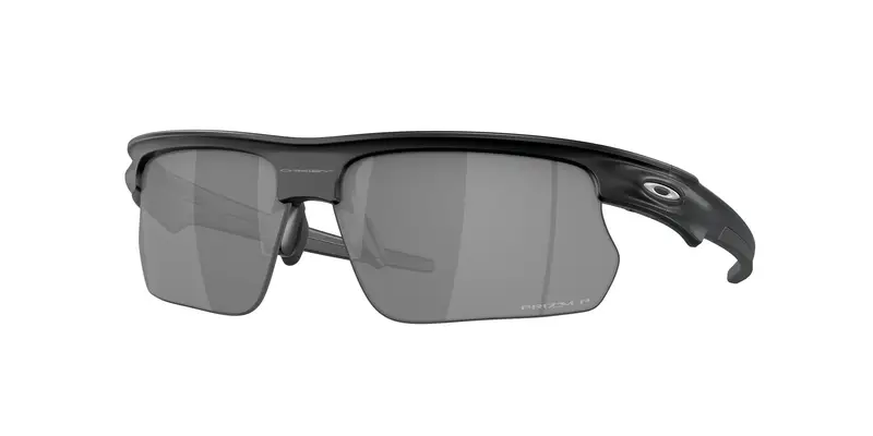 Oakley Unisex OO9400 BISPHAERA 940001 Occhiali da sole O_Matter Nero Grigio Squadrata Polarizzata Prizm