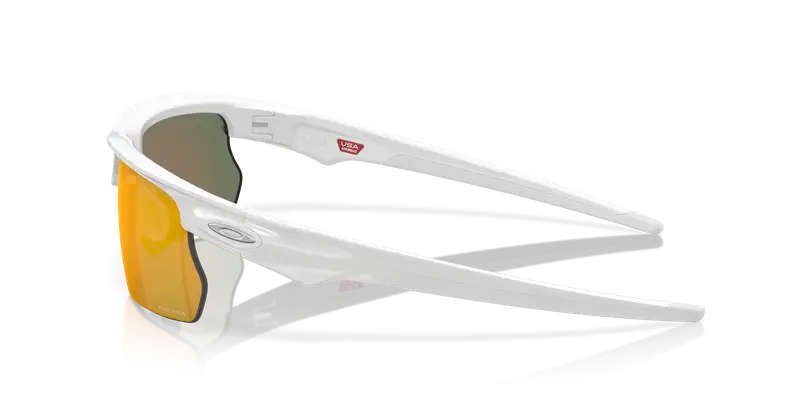 Oakley Unisex OO9400 BISPHAERA 940003 Occhiali da sole O_Matter Bianco Rosso Squadrata Normale Prizm miniatura 3