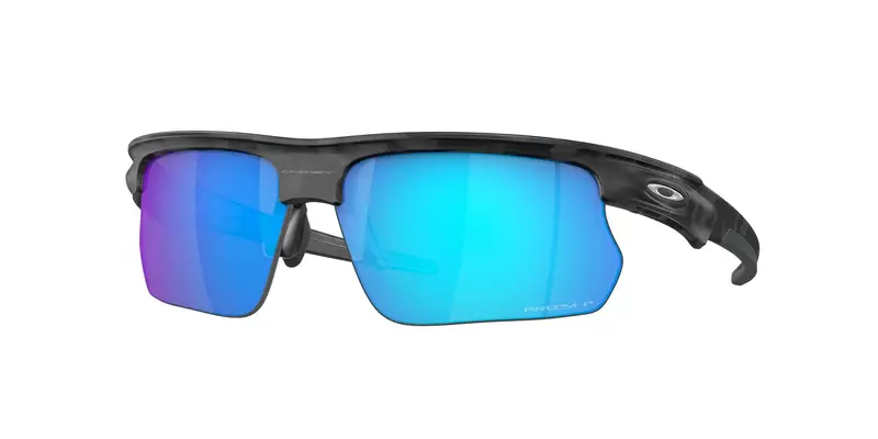Oakley Unisex OO9400 BISPHAERA 940005 Occhiali da sole O_Matter Grigio Blu Squadrata Polarizzata Prizm