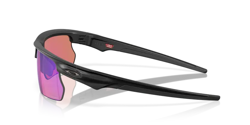 Oakley Unisex OO9400 BISPHAERA 940006 Occhiali da sole O_Matter Nero Viola Squadrata Normale Prizm miniatura 3