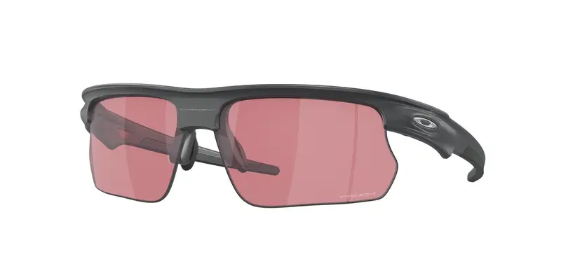 Oakley Unisex OO9400 BISPHAERA 940007 Occhiali da sole O_Matter Grigio Viola Squadrata Normale Prizm