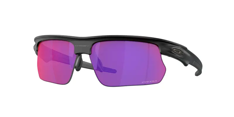 Oakley Unisex OO9400 BISPHAERA 940008 Occhiali da sole O_Matter Nero Viola Squadrata Normale Prizm