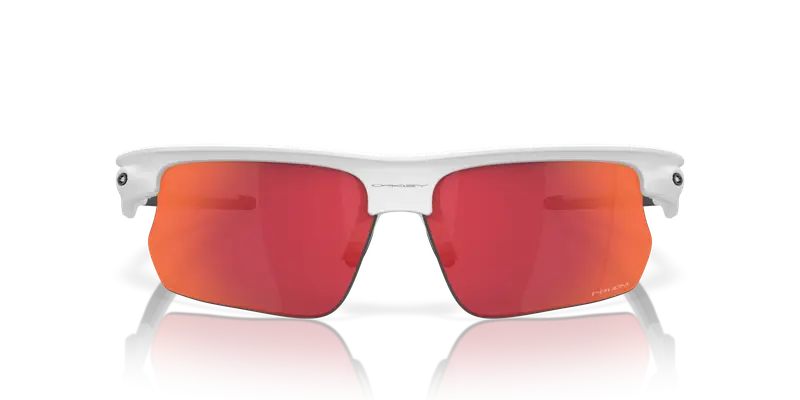 Oakley Unisex OO9400 BISPHAERA 940010 Occhiali da sole O_Matter Bianco Viola Squadrata Normale Prizm miniatura 2