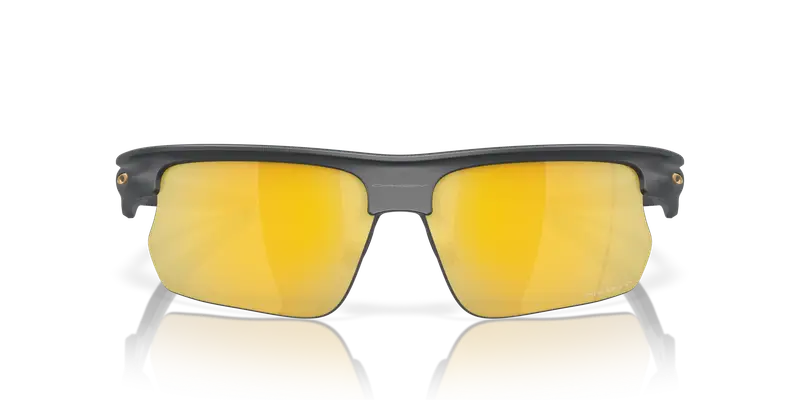 Oakley Unisex OO9400 BISPHAERA 940012 Occhiali da sole O_Matter Grigio Oro Squadrata Polarizzata Prizm miniatura 2