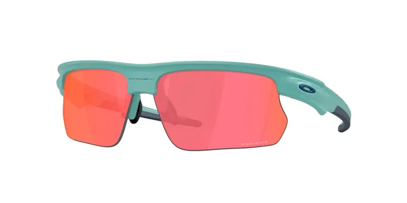 Oakley Unisex OO9400 BISPHAERA 940018 Occhiali da sole O_Matter Blu Rosso Squadrata Normale