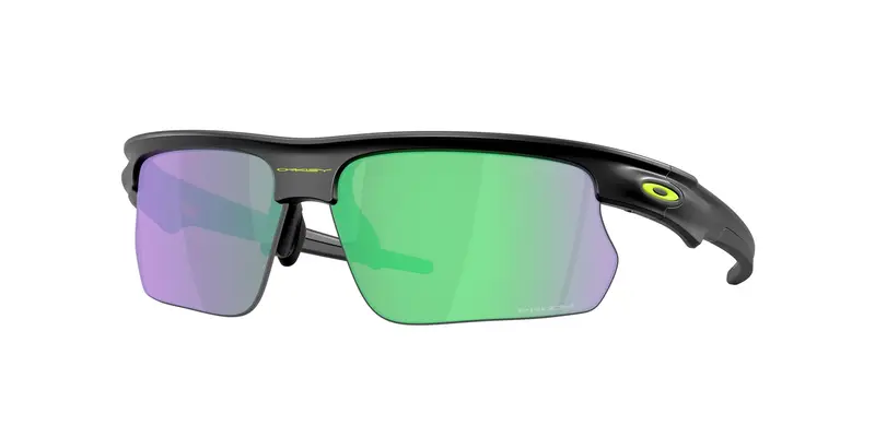 Oakley Unisex OO9400 BISPHAERA 940023 Occhiali da sole O_Matter Nero Verde Squadrata Normale