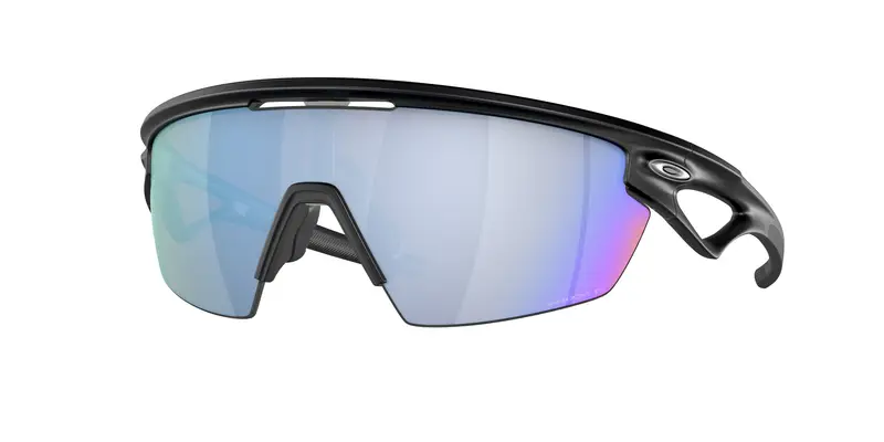 Oakley Unisex OO9403 SPHAERA 940305 Occhiali da sole O_Matter Nero Prizm Deep Water Polarized Maschera Polarizzata Prizm