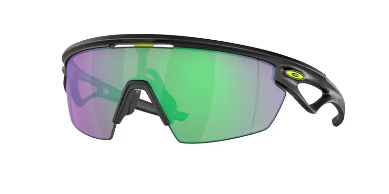 Oakley Unisex OO9403 SPHAERA 940308 Occhiali da sole O_Matter Nero Prizm Road Jade Maschera Normale Prizm