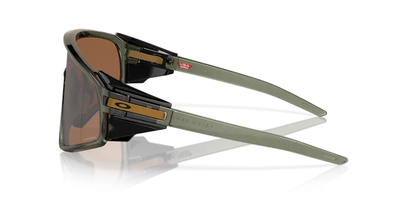 Oakley Unisex OO9404 LATCH PANEL 940403 Occhiali da sole O_Matter Verde Marrone Maschera Normale Prizm miniatura 3