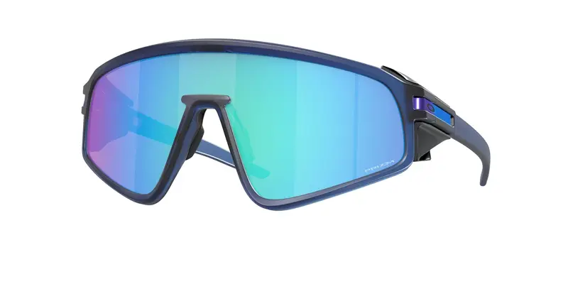 Oakley Unisex OO9404 LATCH PANEL 940406 Occhiali da sole O_Matter Blu Blu Maschera Normale Prizm