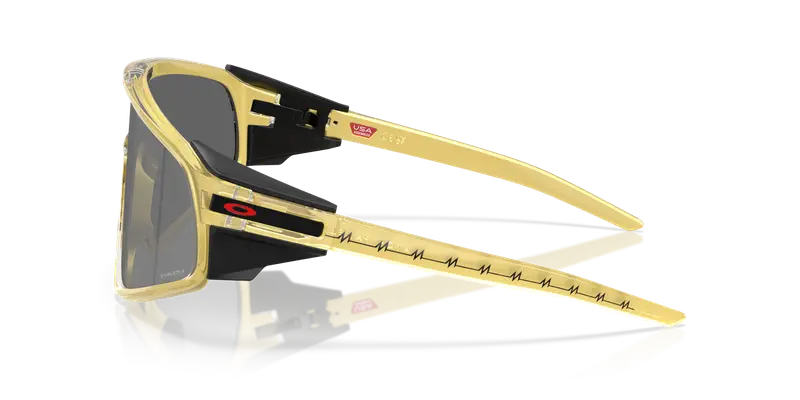 Oakley Unisex OO9404 LATCH PANEL 940414 Occhiali da sole O_Matter Oro Grigio Maschera Normale miniatura 3