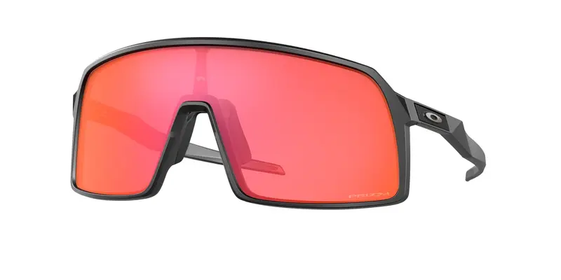 Oakley Unisex OO9406 SUTRO 940611 Occhiali da sole O_Matter Nero Rosso Maschera Normale Prizm
