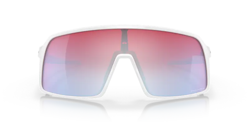 Oakley Unisex OO9406 SUTRO 940622 Occhiali da sole O_Matter Bianco Rosso Maschera Normale Prizm miniatura 2