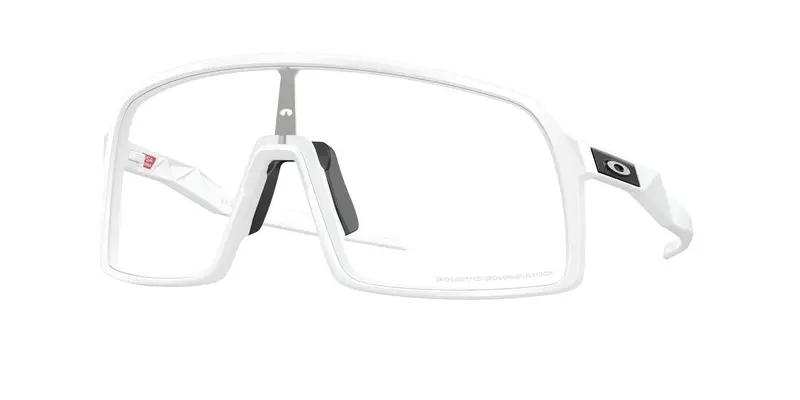 Oakley Unisex OO9406 SUTRO 940699 Occhiali da sole O_Matter Bianco Grigio Maschera Fotocromatiche Fotocromatica