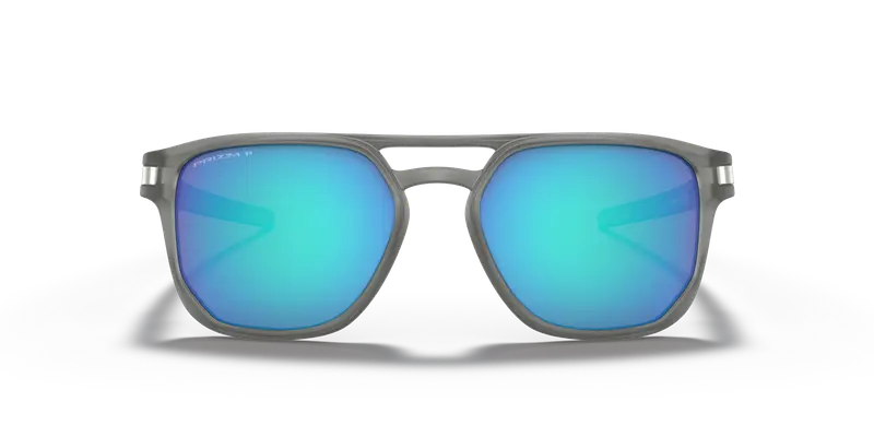 Oakley Unisex OO9436 LATCH BETA 943606 Occhiali da sole O_Matter Grigio Blu Squadrata Polarizzata Prizm miniatura 2