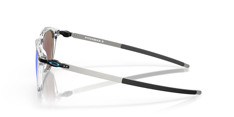 Oakley Unisex OO9439 PITCHMAN R 943904 Occhiali da sole O_Matter Trasparente Blu Rotonda Normale Prizm miniatura 3