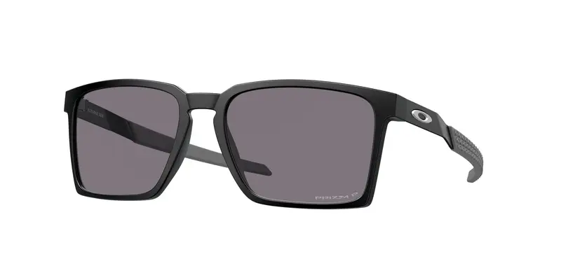 Oakley Unisex OO9483 EXCHANGE SUN 948304 Occhiali da sole O_Matter Nero Grigio Squadrata Polarizzata Prizm