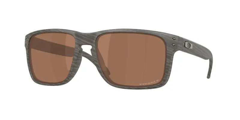 Oakley Unisex OO9487 HOLBROOK XXL 948708 Occhiali da sole O_Matter Grigio Marrone Squadrata Polarizzata