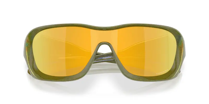 Unisex OO9493 DE LA SALLE 949305 Occhiali da sole O_Matter Verde Oro Squadrata Normale Prizm miniatura 2