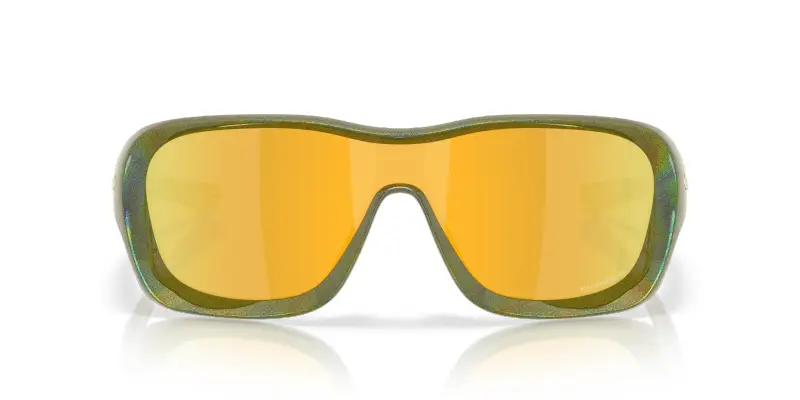 Unisex OO9493 DE LA SALLE 949305 Occhiali da sole O_Matter Verde Oro Squadrata Normale Prizm miniatura 3