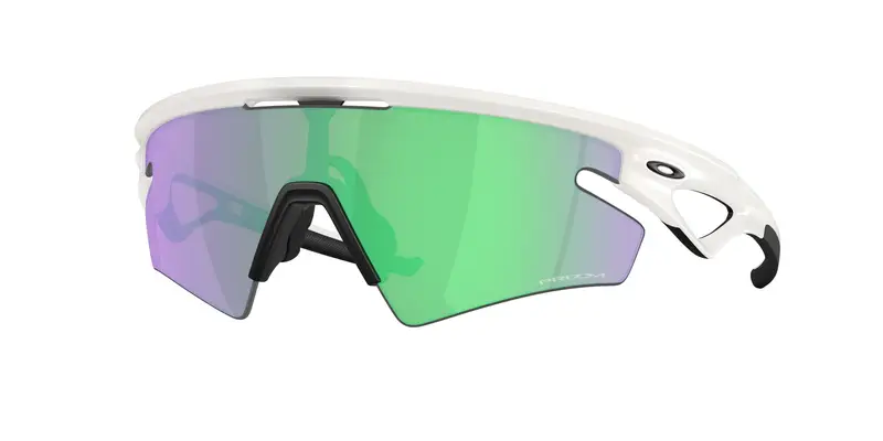 Oakley Unisex OO9499 SPHAERA SLASH 949904 Occhiali da sole O_Matter Bianco Verde Squadrata Normale